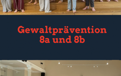 Gewaltprävention in den Klassen 8a und 8b