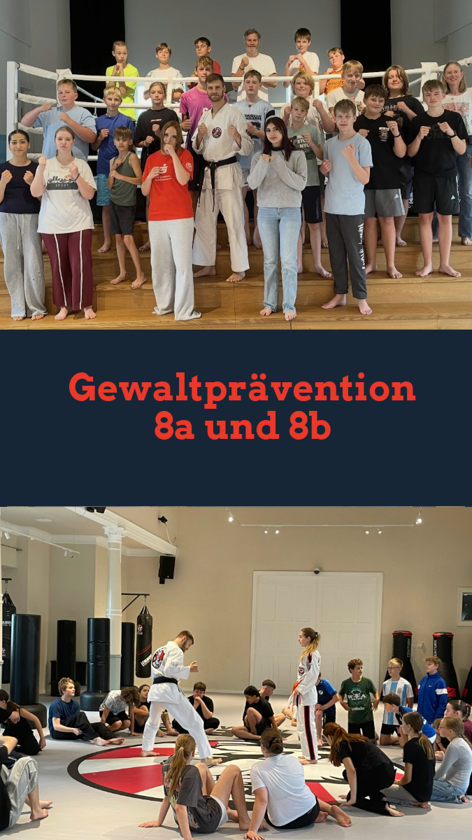 Gewaltprävention in den Klassen 8a und 8b