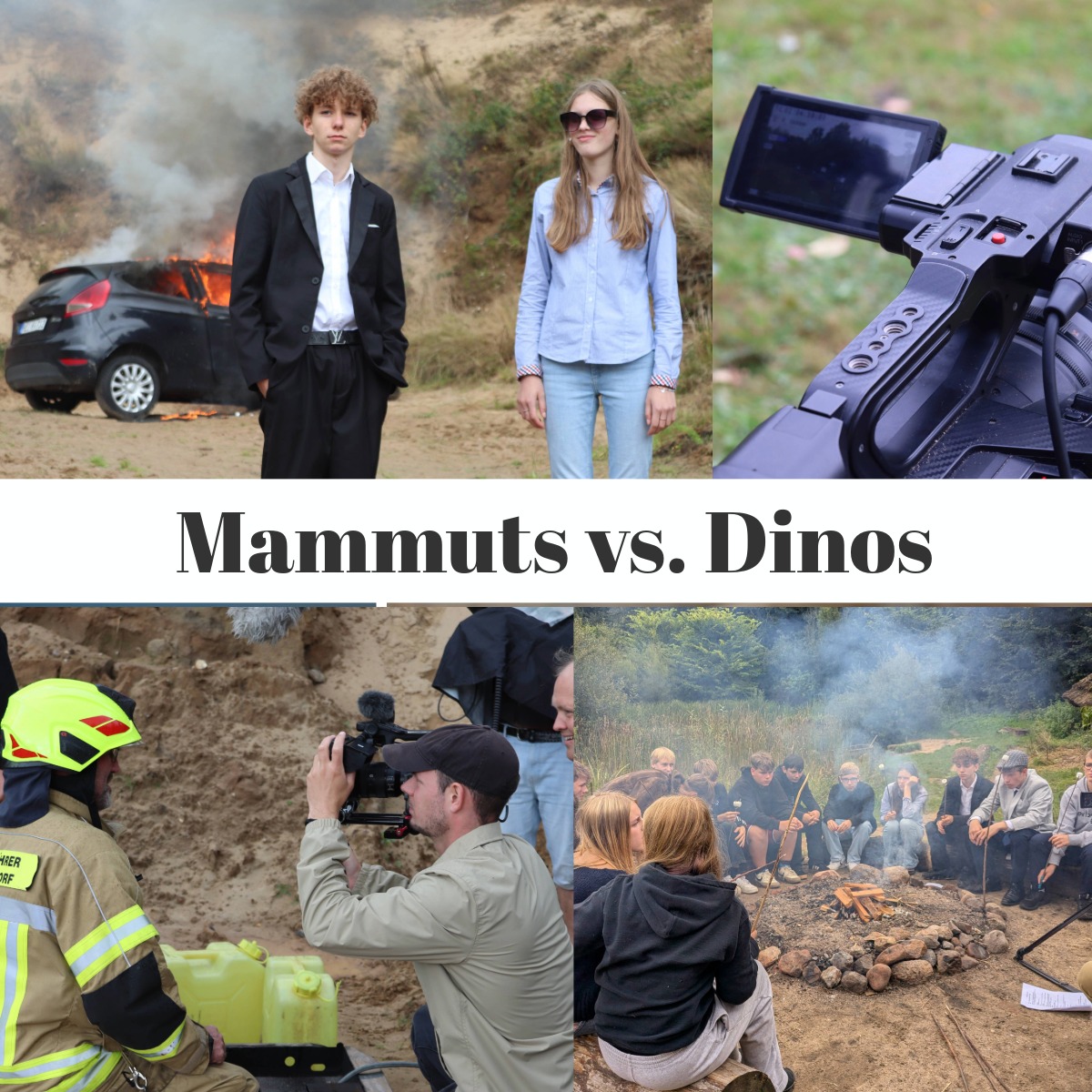 Filmreif: Neuntklässler drehen Actionkomödie mit Stunts und Feuerwehr